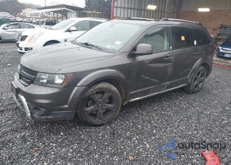 2018 Dodge Journey Crossroad Awd из США, поврежденный, VIN 3C4PDDGG4JT499449